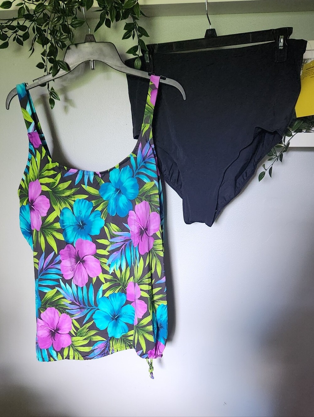 Padded Tankini Swim Set - 24w